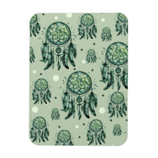 Imán nudo celta atrapasueños verde