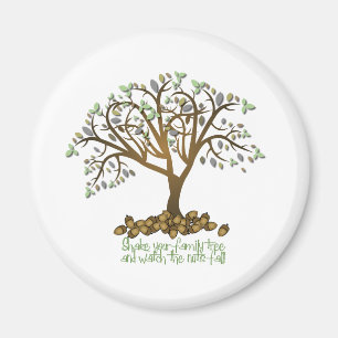Imán Nueces de árbol de familia