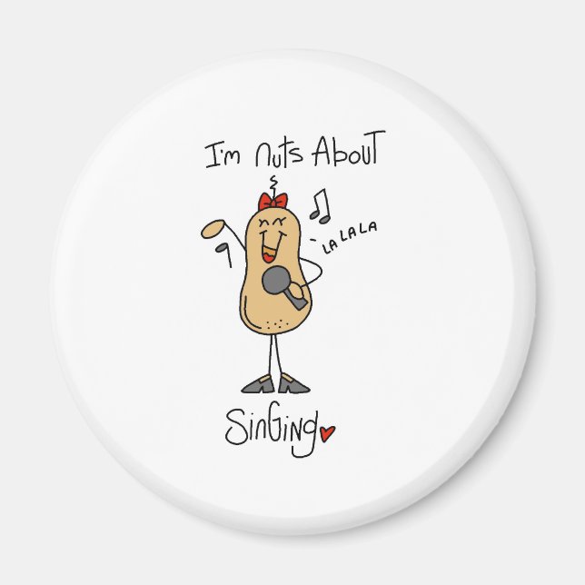 Imán Nueces sobre cantar (Frente)