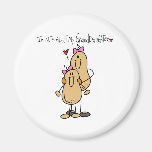 Imán Nueces sobre mi nieta