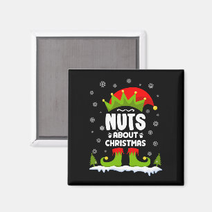 Imán Nueces sobre Navidades Graciosos Regalos De Noches