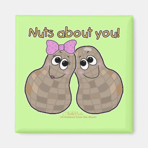Imán ¡Nueces Sobre Ti!