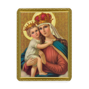 IMÁN NUESTRA DAMA DE IMAGEN DE REMEDAD DEVOCIONAL