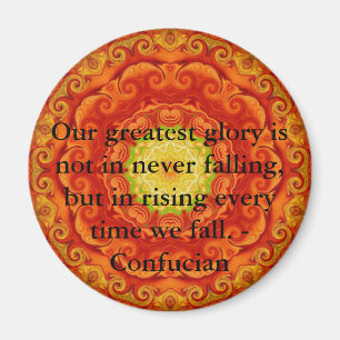 Imán Nuestra gloria más grande no consiste en nunca