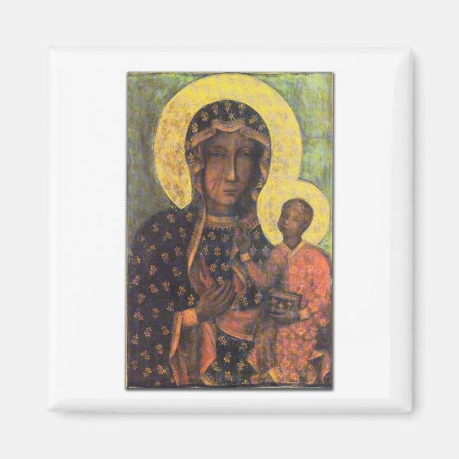 Imán Nuestra Señora de Czestochowa (Frente)