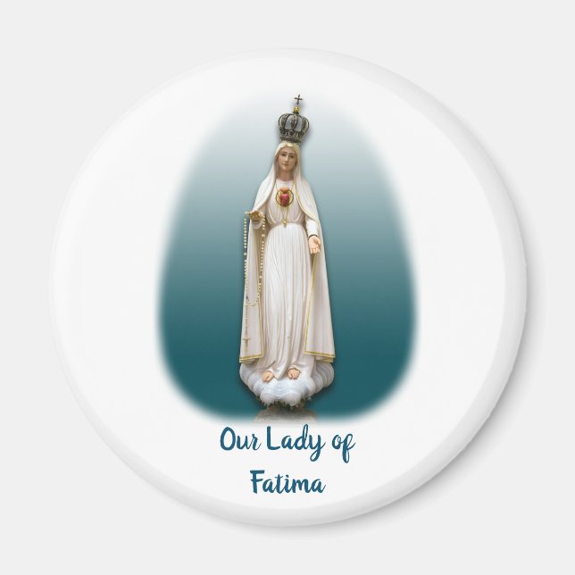 Imán Nuestra señora de Fátima (Frente)