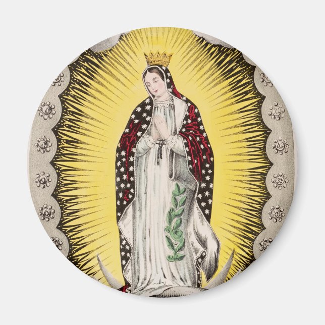 Imán Nuestra Señora de Guadalupe (Frente)
