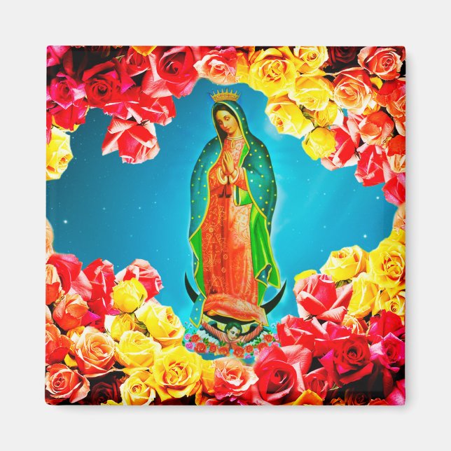 Imán Nuestra Señora de Guadalupe (Frente)