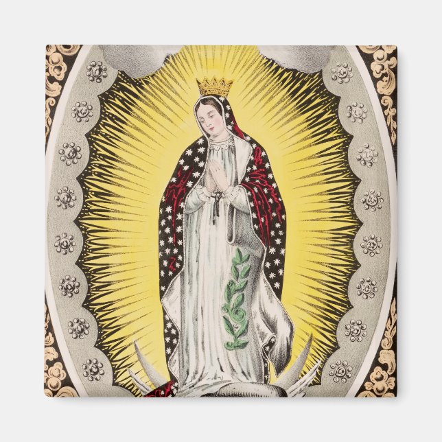 Imán Nuestra Señora de Guadalupe (Frente)