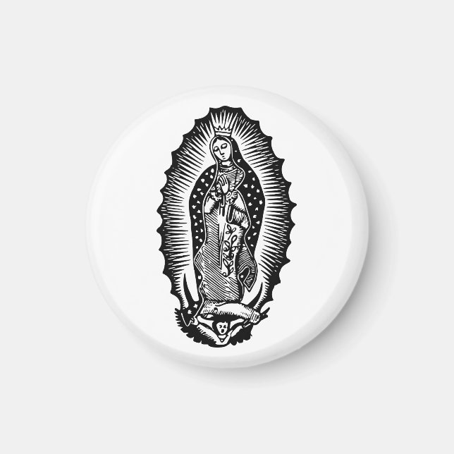 Imán Nuestra Señora de Guadalupe (Frente)