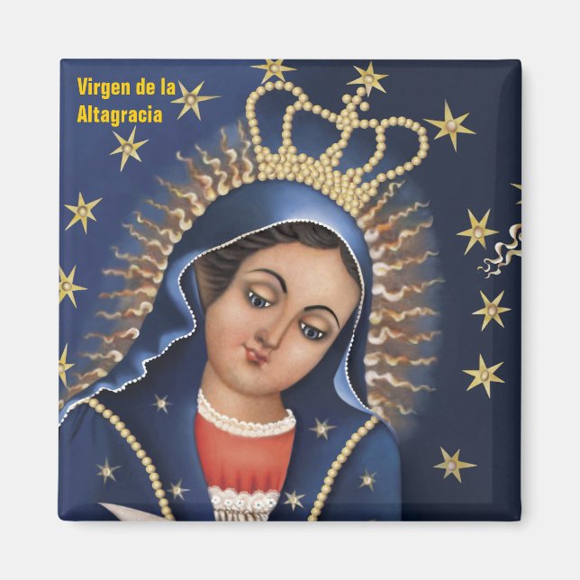 Imán Nuestra Señora de la Altagracia Magnet (Frente)