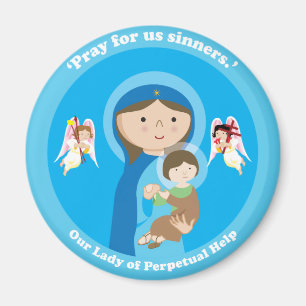 Imán Nuestra señora de la ayuda perpetua