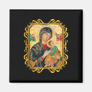 Imán Nuestra Señora De La Ayuda Perpetua Bendice A La M