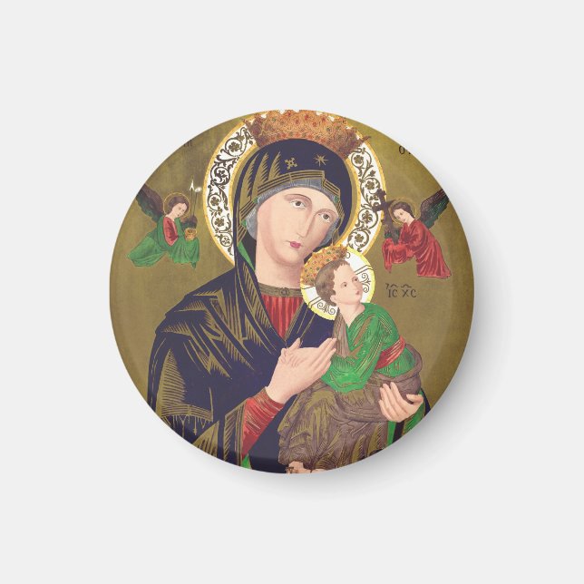 Imán Nuestra Señora de la Perpetua Ayuda (Frente)