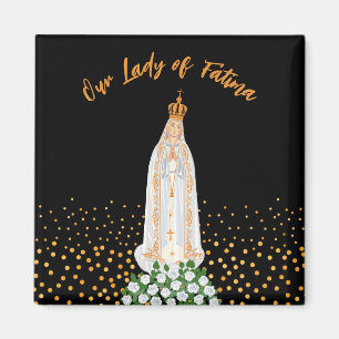 Imán Nuestra Señora de la procesión Fátima de las Velas