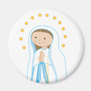 Imán Nuestra señora de Lourdes