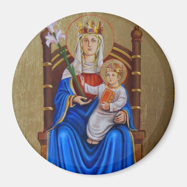 Imán Nuestra Señora de Walsingham Magnet (Frente)