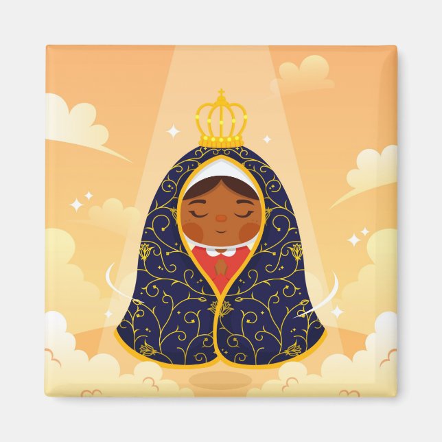 Imán Nuestra Señora del Aparecida (Frente)