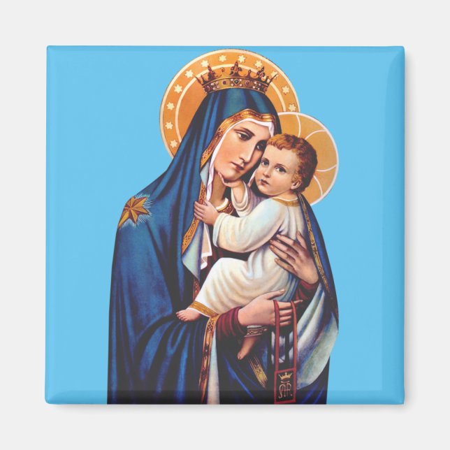 Imán Nuestra Señora del Monte Carmelo (Frente)