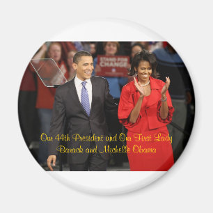 Imán Nuestro 44.o presidente y nuestra primera señora