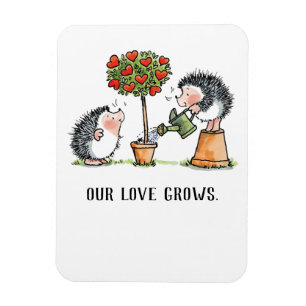 Imán Nuestro amor cultiva erizos