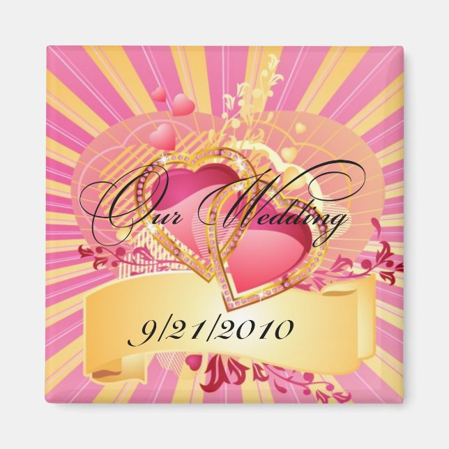 Imán Nuestro Boda (Frente)