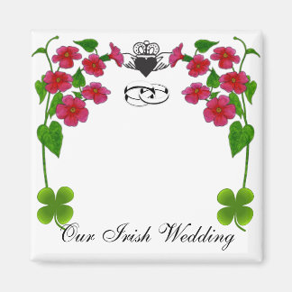 Imán Nuestro boda irlandés