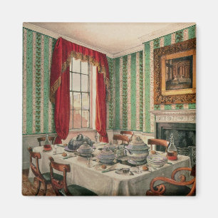 Imán Nuestro comedor en York, 1838