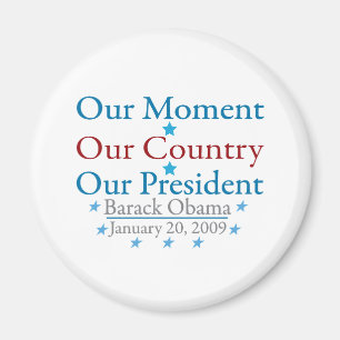 Imán Nuestro día de inauguración de Obama del momento