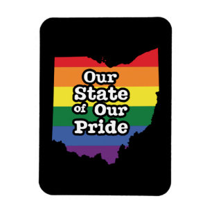 Imán Nuestro estado de orgullo Ohio