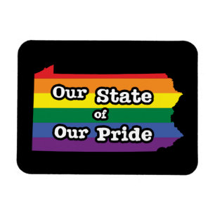 Imán Nuestro estado de orgullo  Pennsylvania