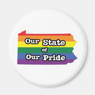 Imán Nuestro estado de orgullo  Pennsylvania