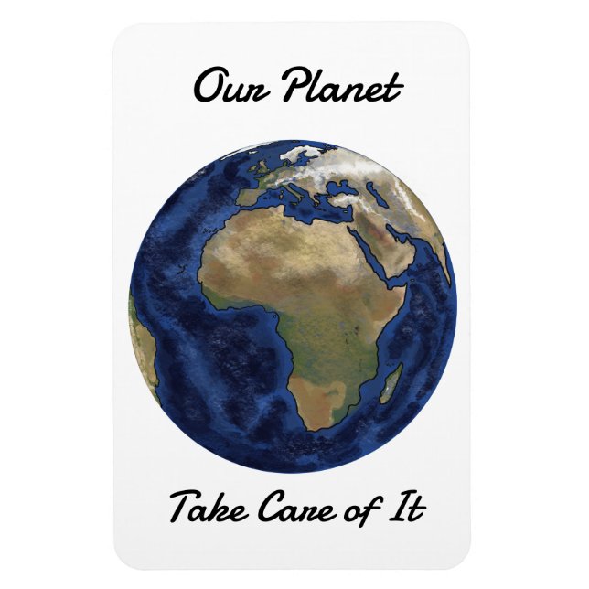 Imán Nuestro planeta (Vertical)