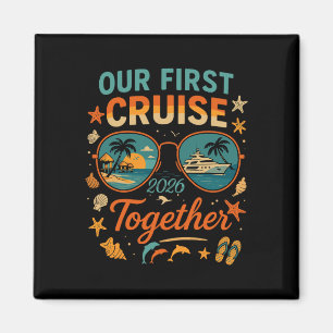 Imán Nuestro Primer Crucero 2026 Juntos Viaje Familiar 