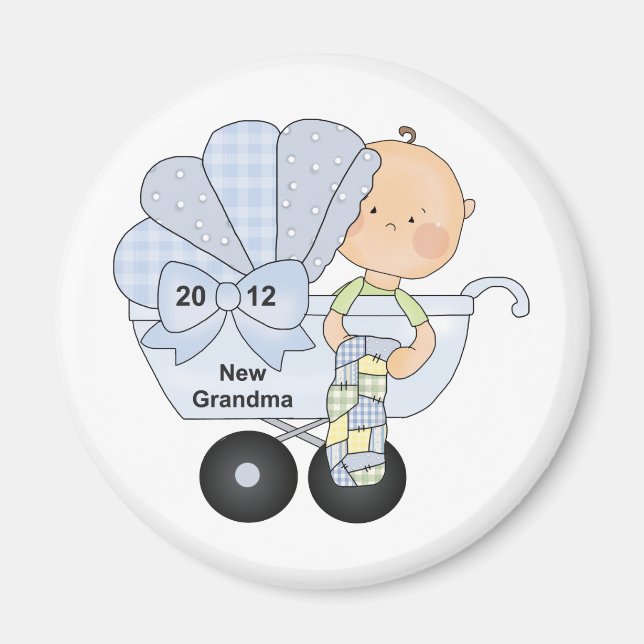 Imán Nueva abuela de 2012 (Frente)