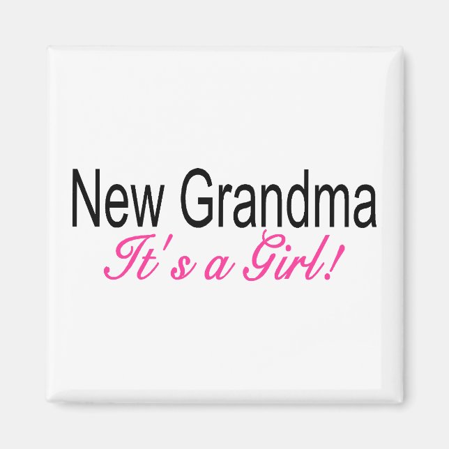Imán Nueva Abuela Es Un Chica (Frente)