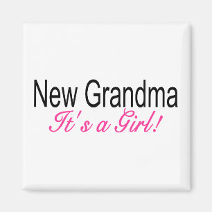 Imán Nueva abuela su un chica