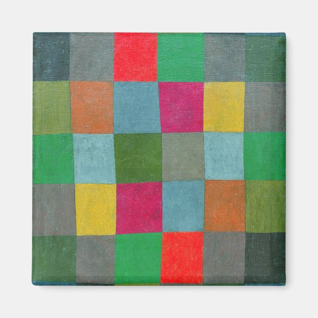 Imán Nueva armonía, Paul Klee (Frente)