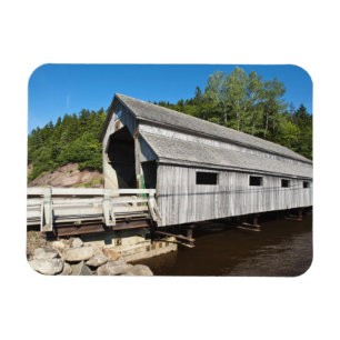 Imán Nueva Brunswick, Canadá. Río irlandés cubierto