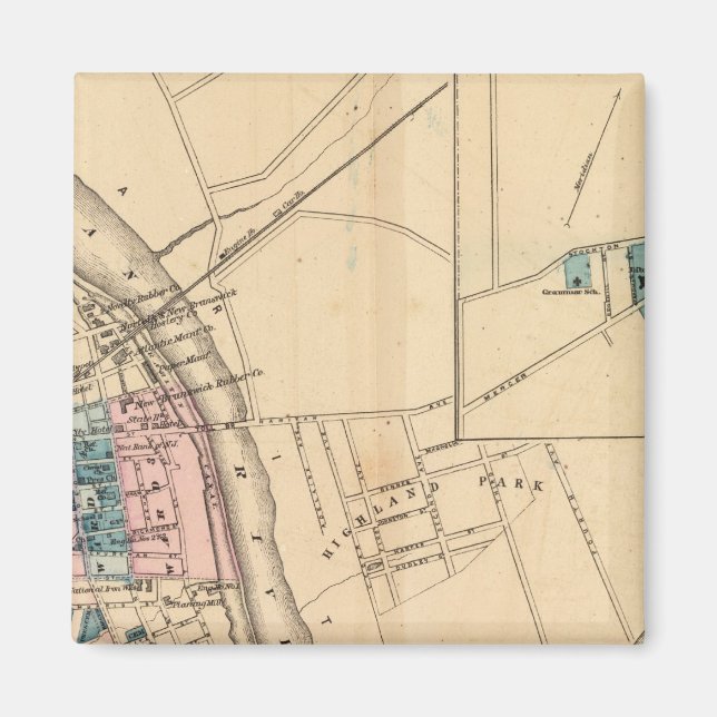 Imán Nueva Brunswick, Princeton (Frente)