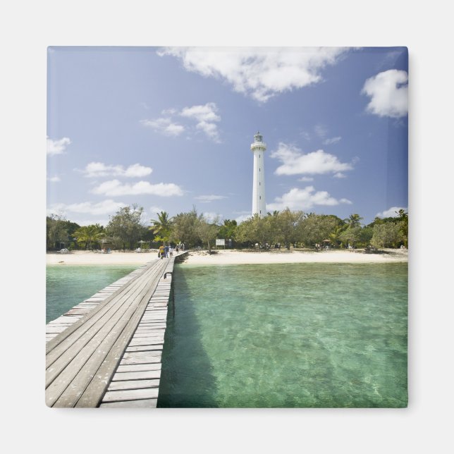 Imán Nueva Caledonia, Isla Amedee. Amedee Islet Pier. (Frente)