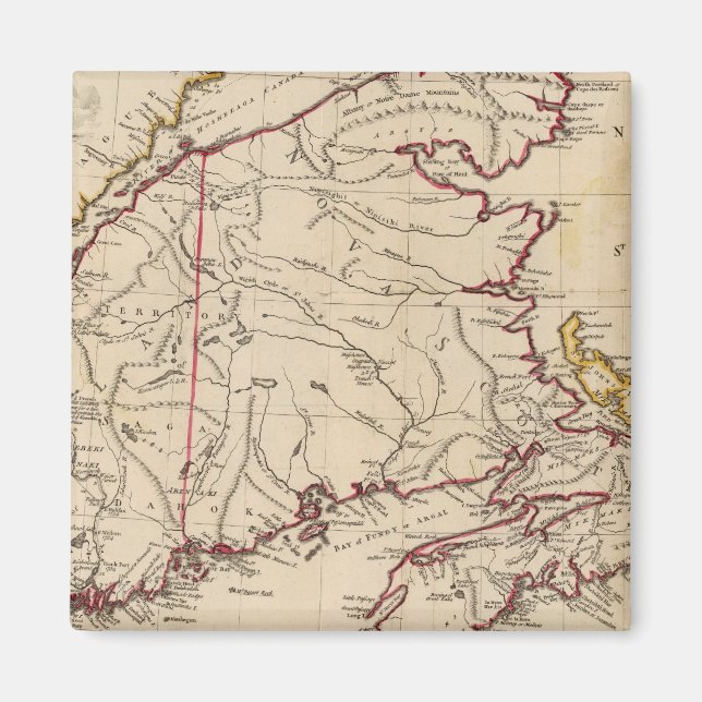 Imán Nueva Escocia, Cabo Bretaña (Frente)