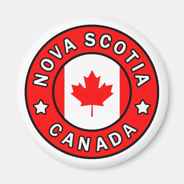 Imán Nueva Escocia Canadá (Frente)