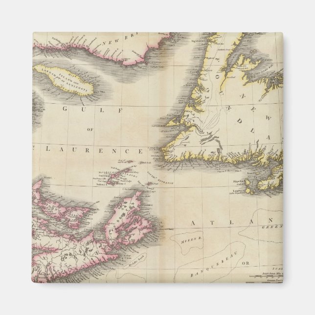 Imán Nueva Escocia, Terranova (Frente)