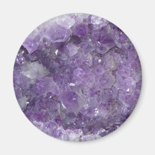 Imán Nueva foto Amethyst del racimo de la cura