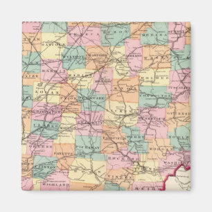 Imán Nueva hoja de ruta ferroviaria del Estado de Ohio