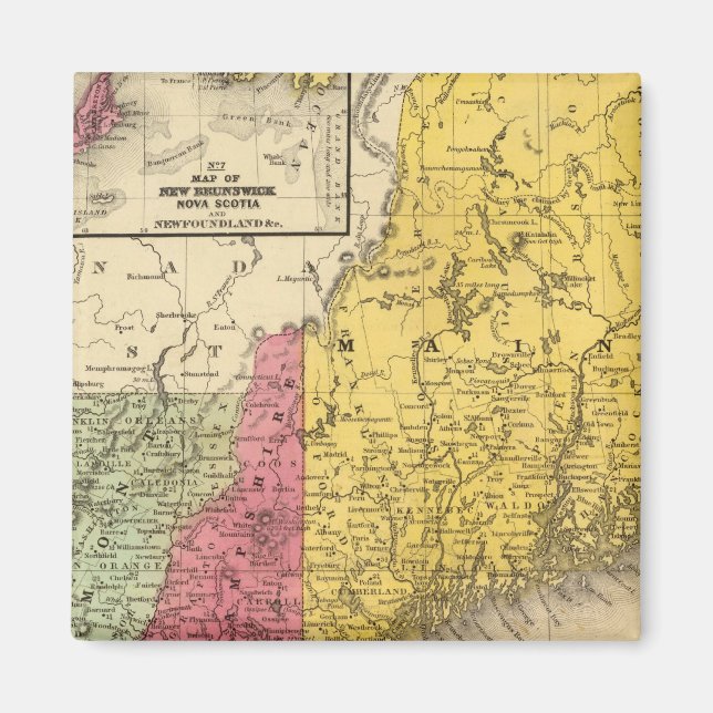 Imán Nueva Inglaterra 3 (Frente)