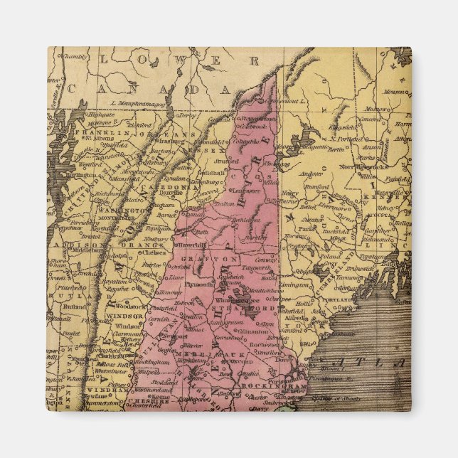 Imán Nueva Inglaterra 4 (Frente)