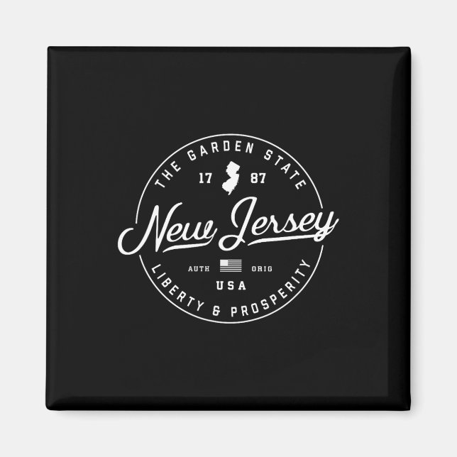 Imán Nueva Jersey (Frente)