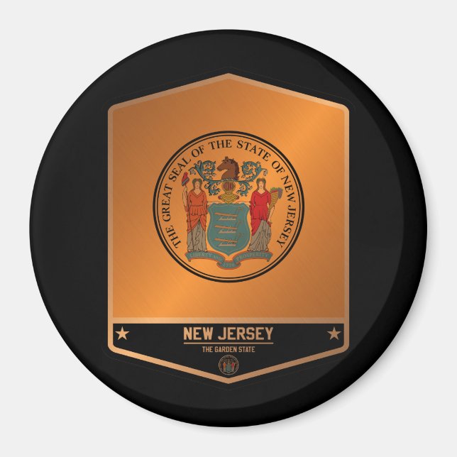 Imán Nueva Jersey (Frente)